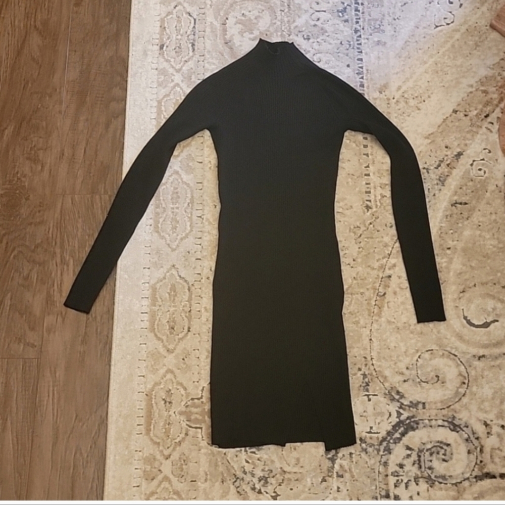 Wilfred Black Long Sleeve Dress